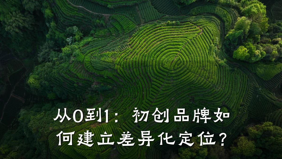 从0到1:初创品牌如何建立差异化定位?