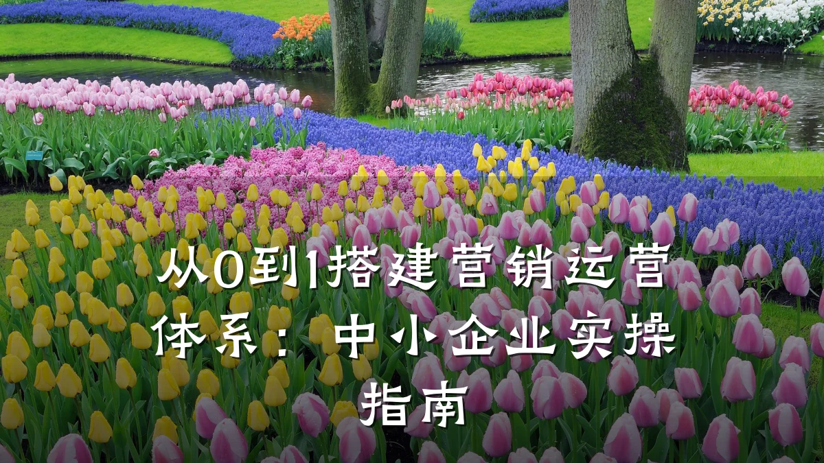 从0到1搭建营销运营体系:中小企业实操指南