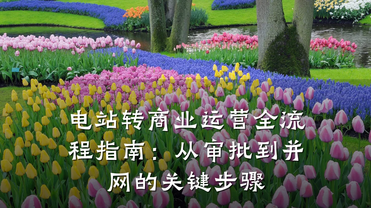 电站转商业运营全流程指南:从审批到并网的关键步骤