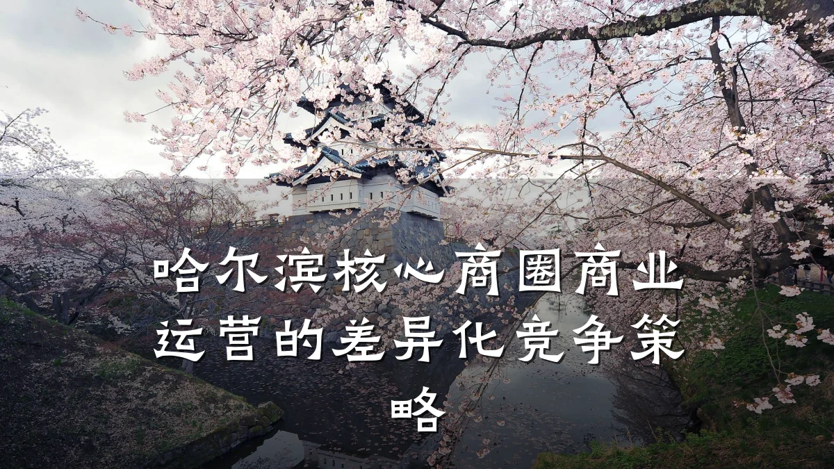 哈尔滨核心商圈商业运营的差异化竞争策略