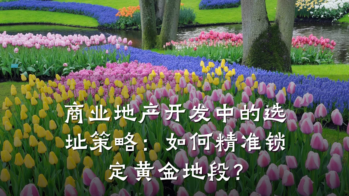 商业地产开发中的选址策略:如何精准锁定黄金地段?