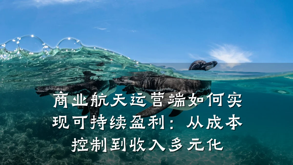 商业航天运营端如何实现可持续盈利:从成本控制到收入多元化