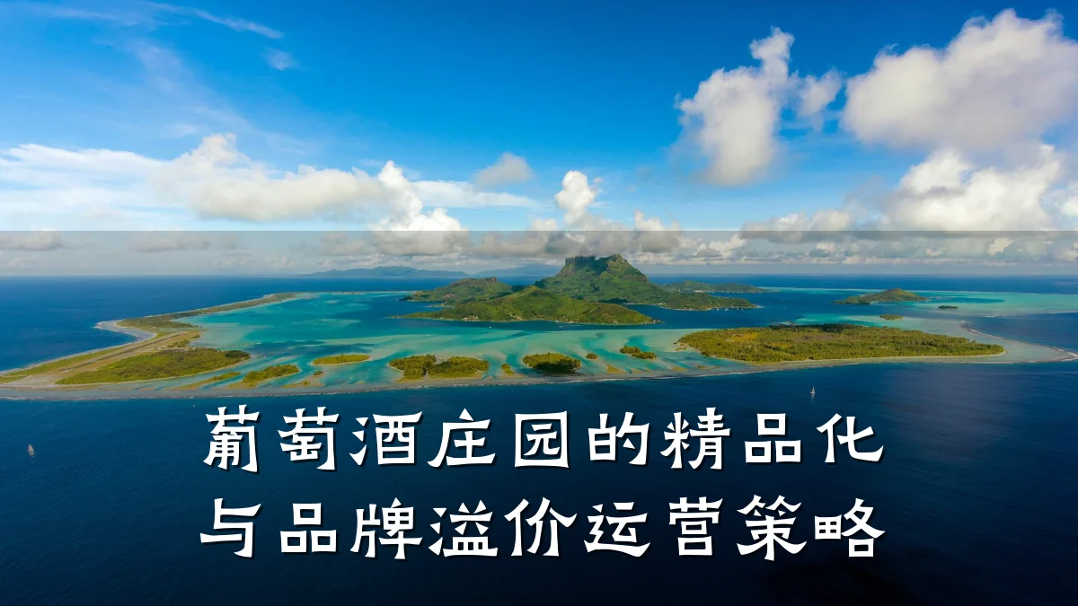 葡萄酒庄园的精品化与品牌溢价运营策略