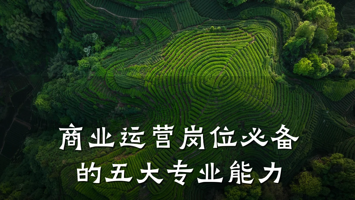 商业运营岗位必备的五大专业能力