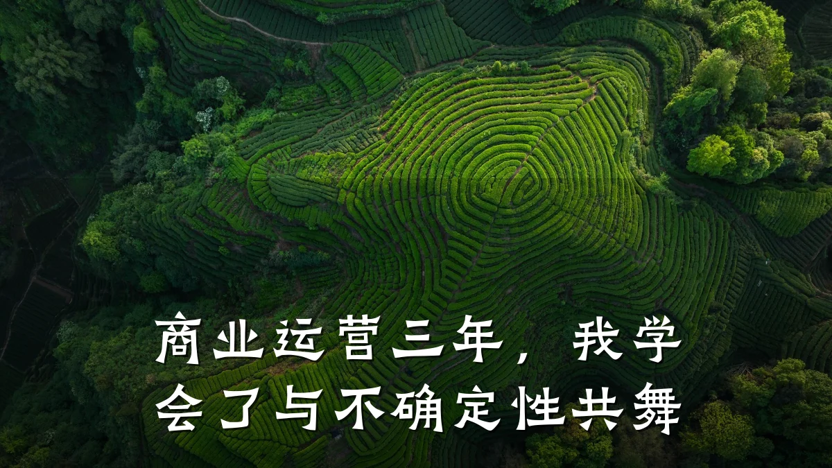 商业运营三年,我学会了与不确定性共舞