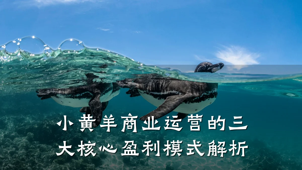 小黄羊商业运营的三大核心盈利模式解析