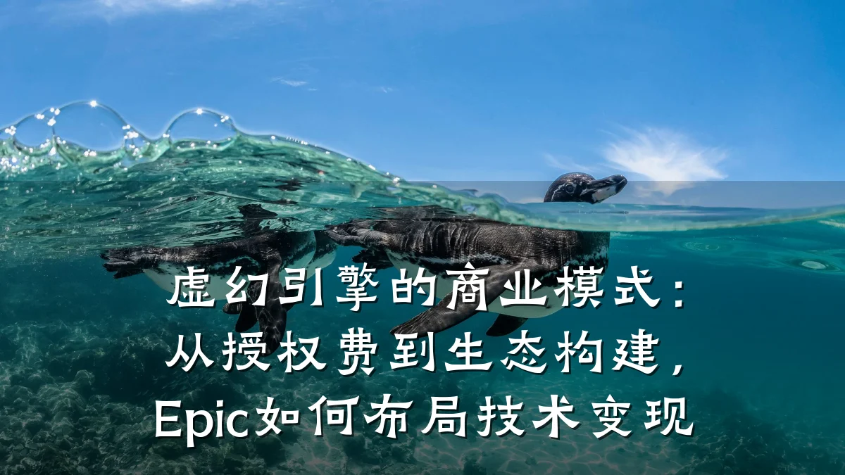 虚幻引擎的商业模式:从授权费到生态构建,Epic如何布局技术变现
