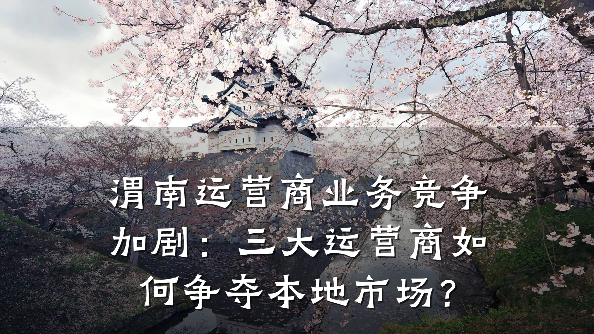 渭南运营商业务竞争加剧:三大运营商如何争夺本地市场?