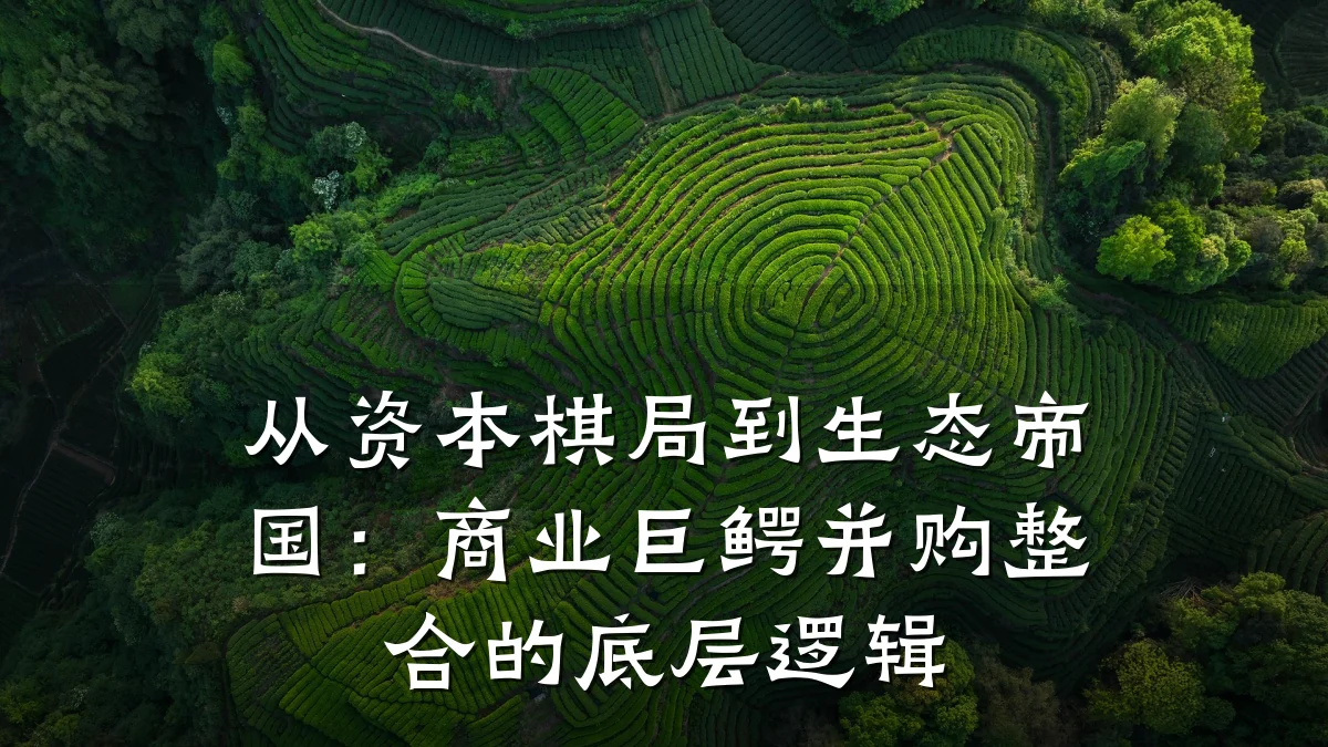 从资本棋局到生态帝国:商业巨鳄并购整合的底层逻辑
