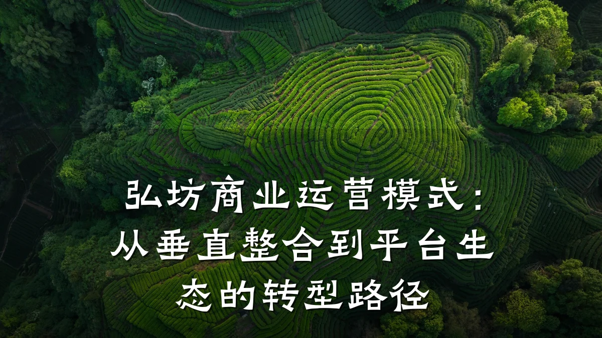 弘坊商业运营模式:从垂直整合到平台生态的转型路径