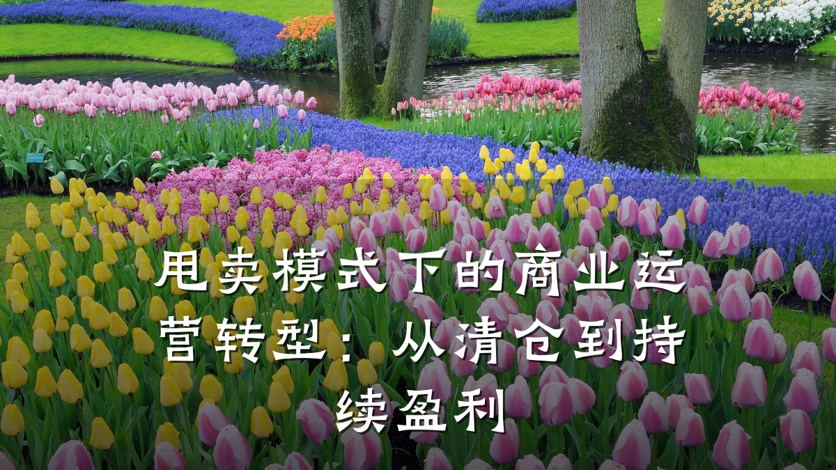甩卖模式下的商业运营转型:从清仓到持续盈利
