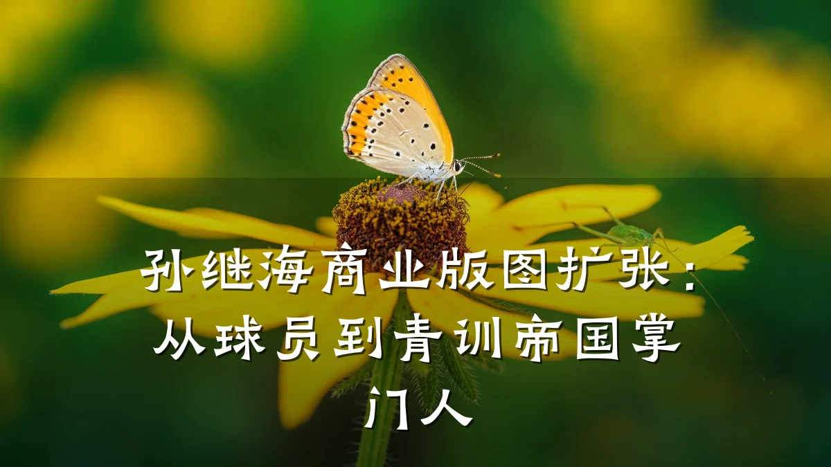 孙继海商业版图扩张:从球员到青训帝国掌门人