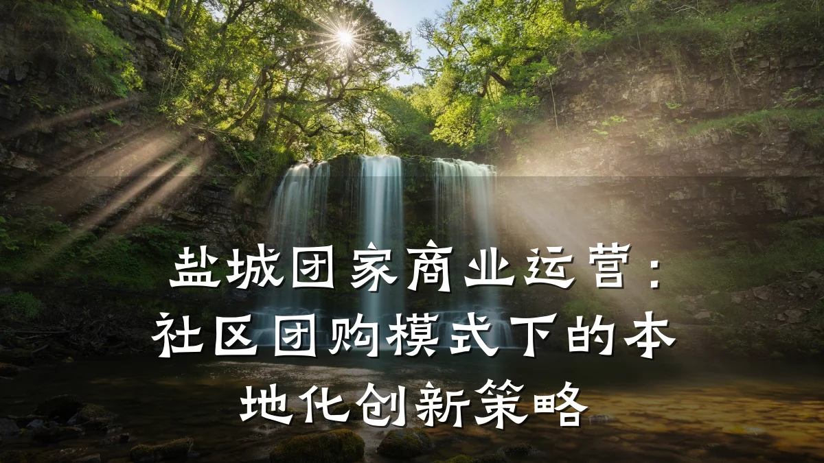 盐城团家商业运营:社区团购模式下的本地化创新策略