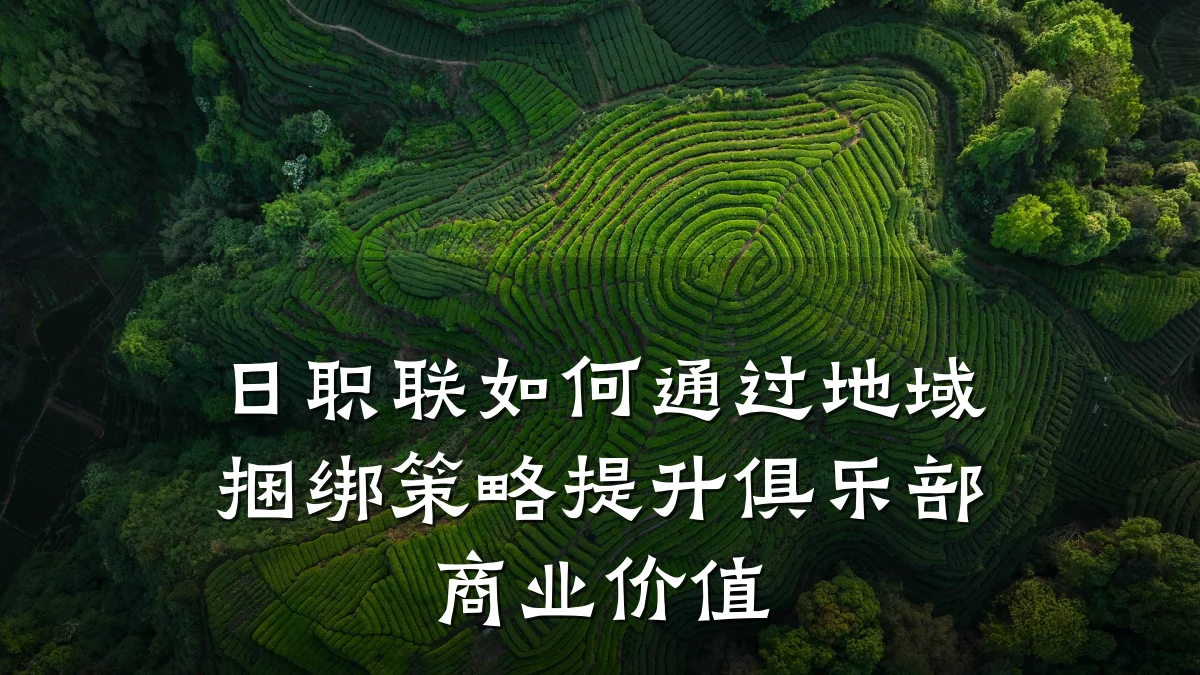 日职联如何通过地域捆绑策略提升俱乐部商业价值